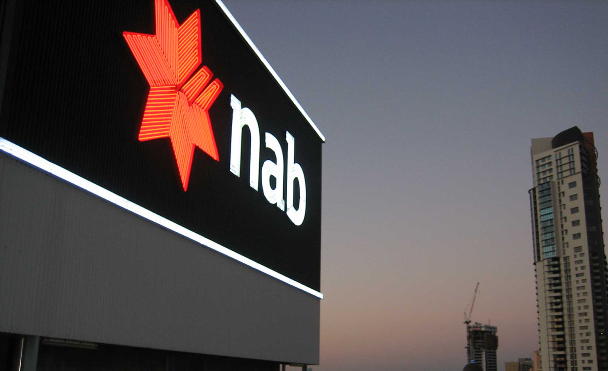 NAB Brisbane Sky Sign