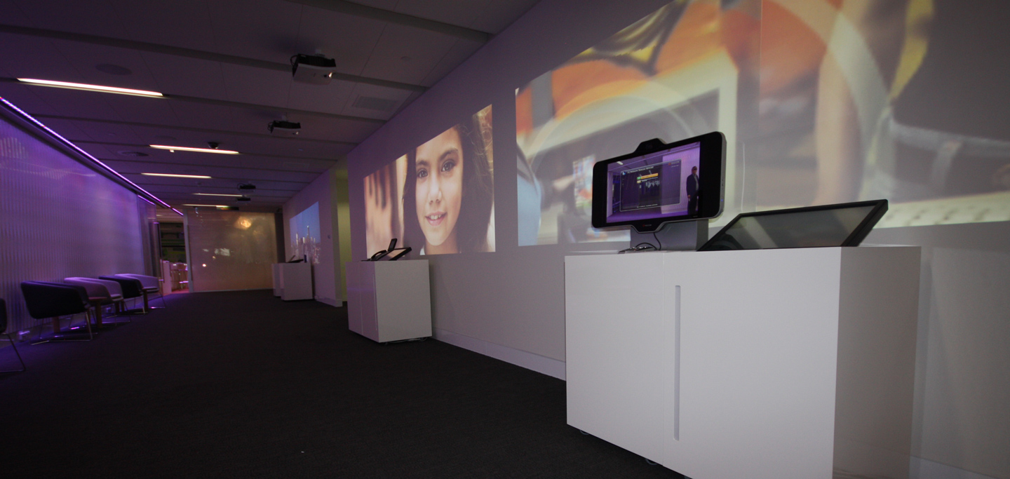 Telstra Digital Projection