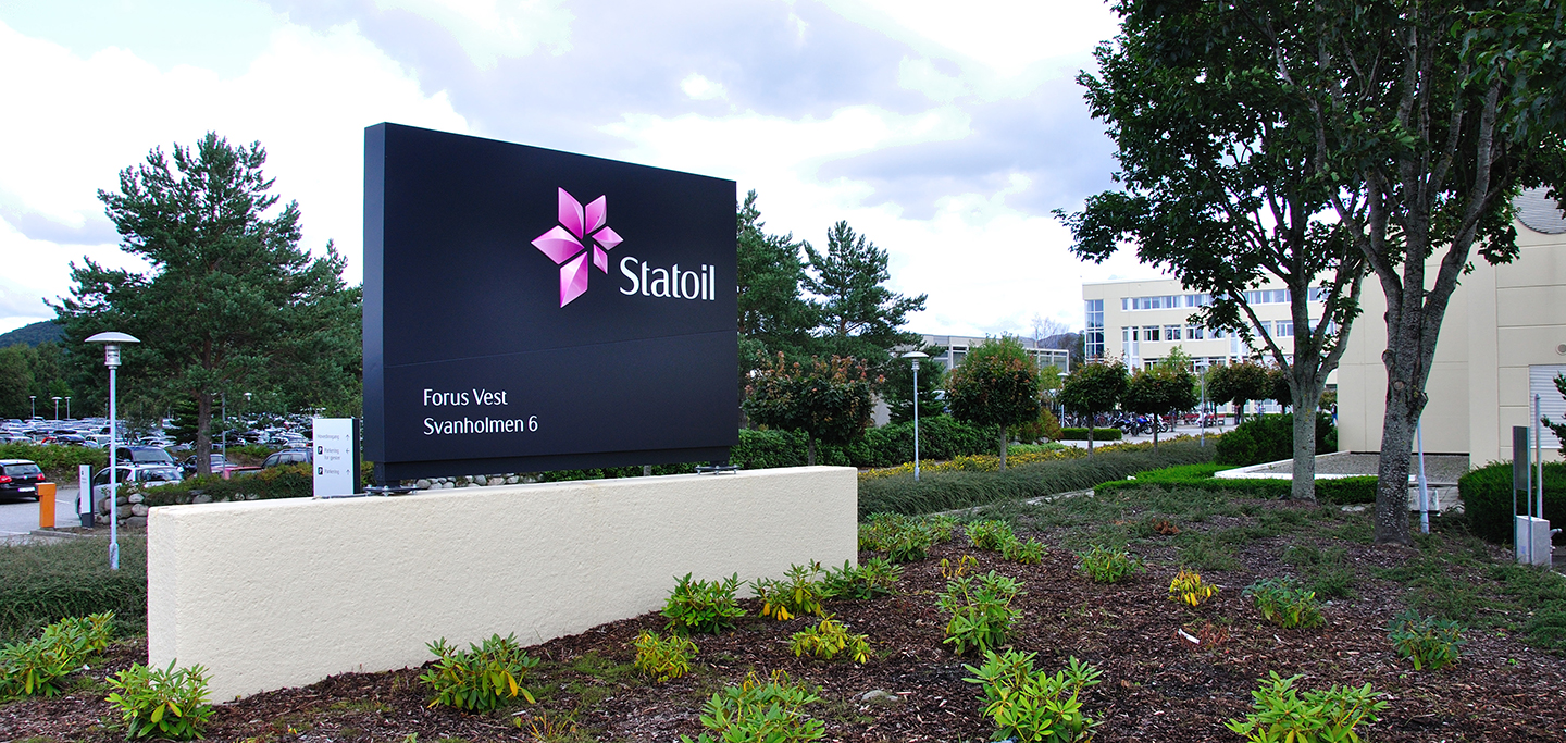 Statoil Site Marker Signage