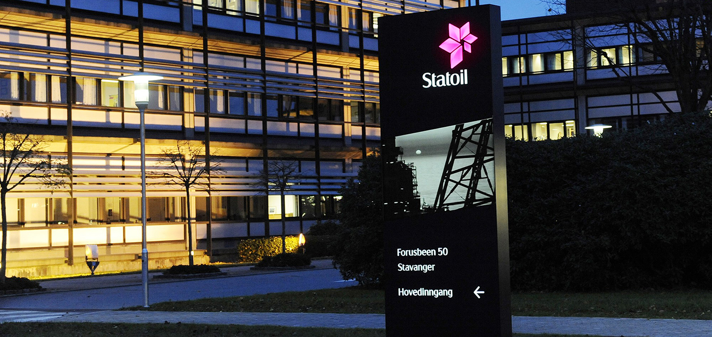 Statoil Site Marker Signage
