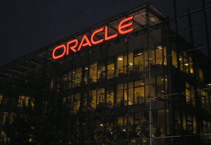 Oracle Skyline Night Illumination