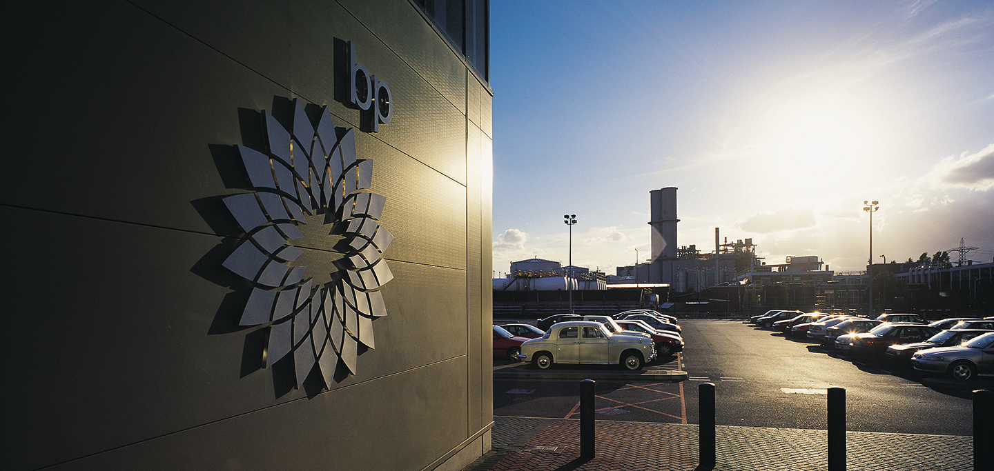 BP Building Signage