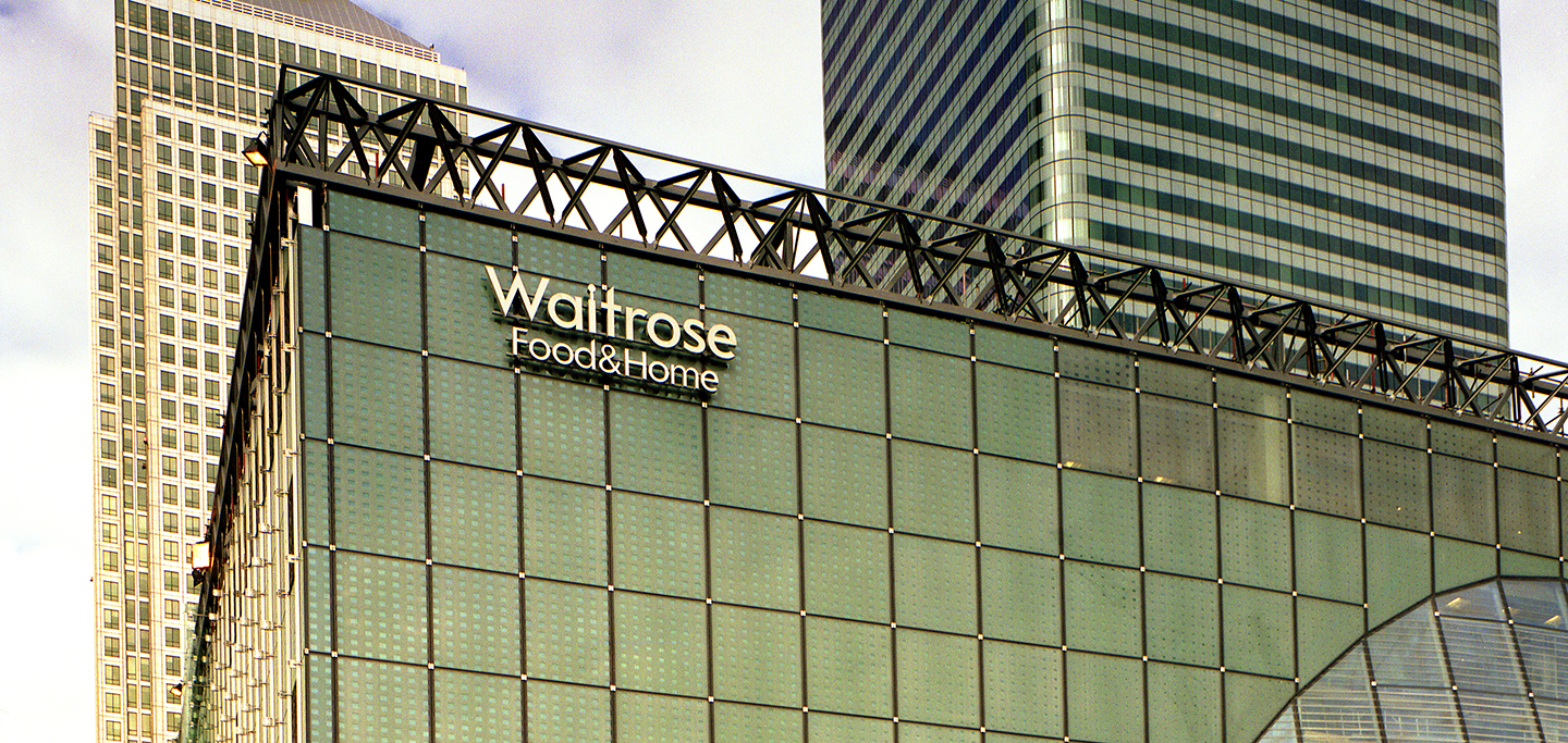 Waitrose Skyline Sign