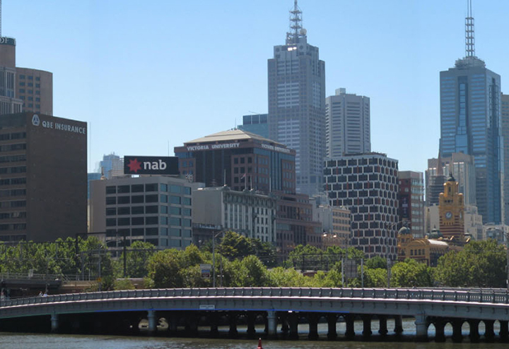 NAB Melbourne Sky Sign