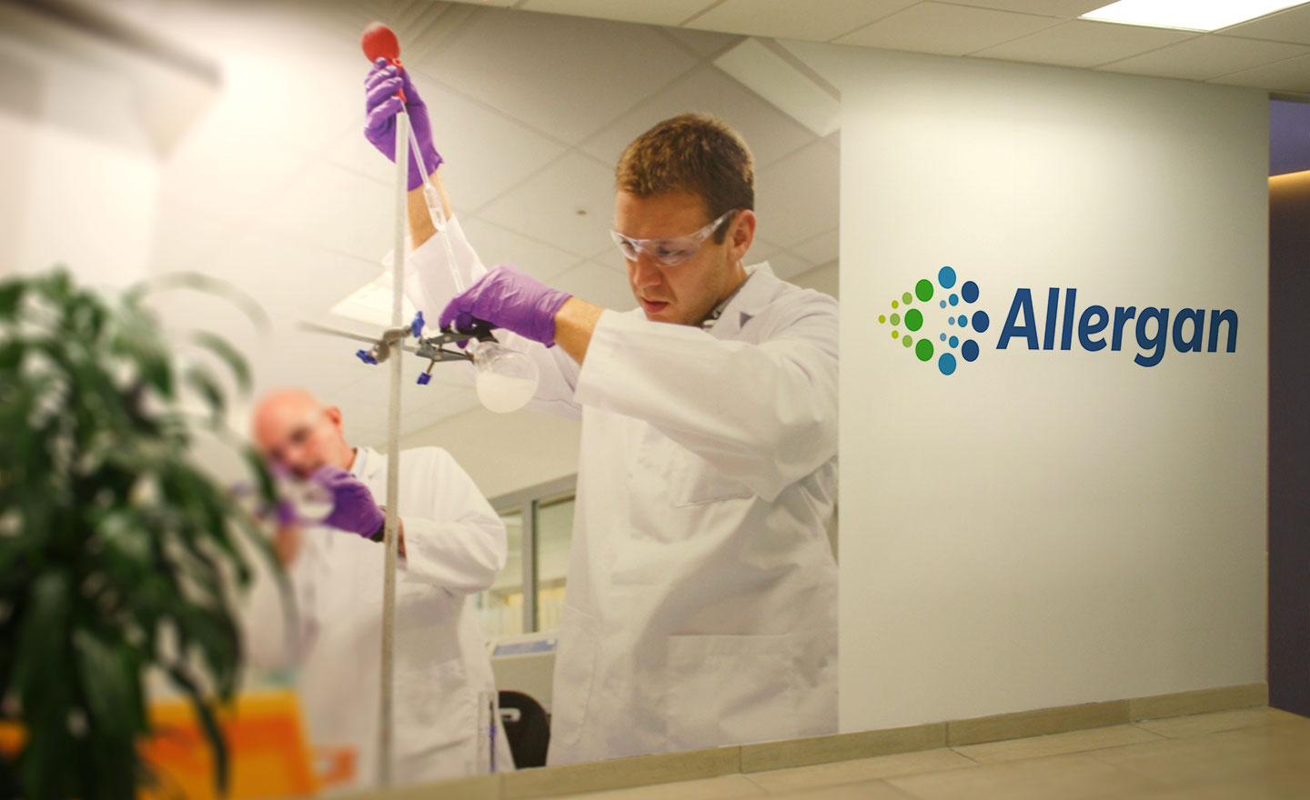 Signage Rebrand Allergan