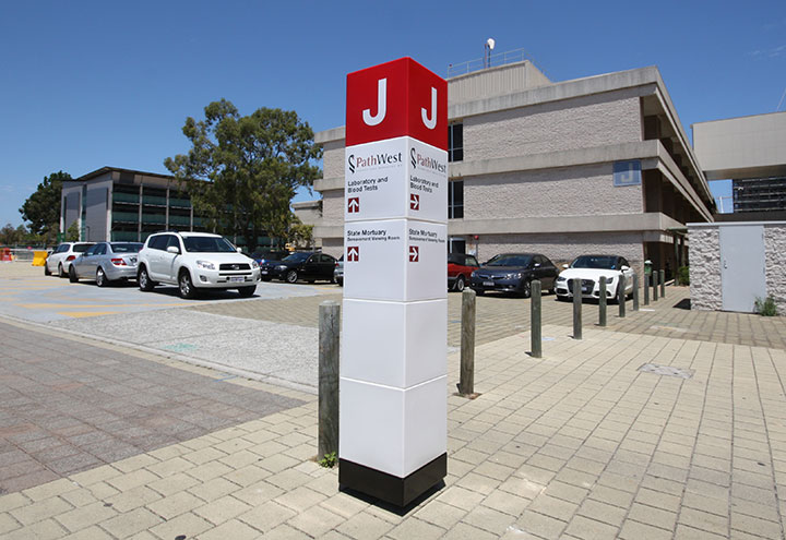 Hospital Wayfinding External Signage