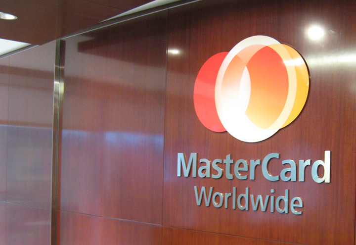 MasterCard Reception Signage